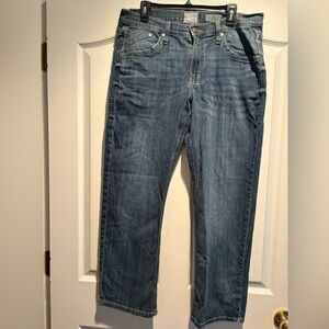 Rock & Republic Men's Straight Jeans in Medium Blue Wash